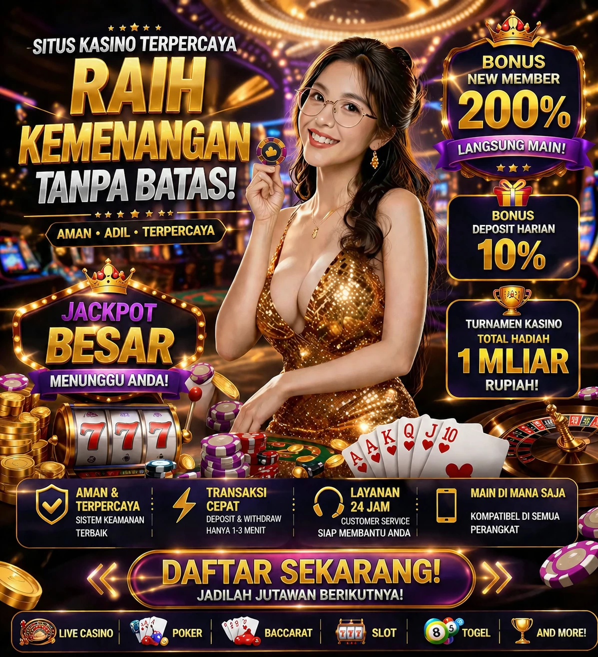 Roleta e blackjack fun1900